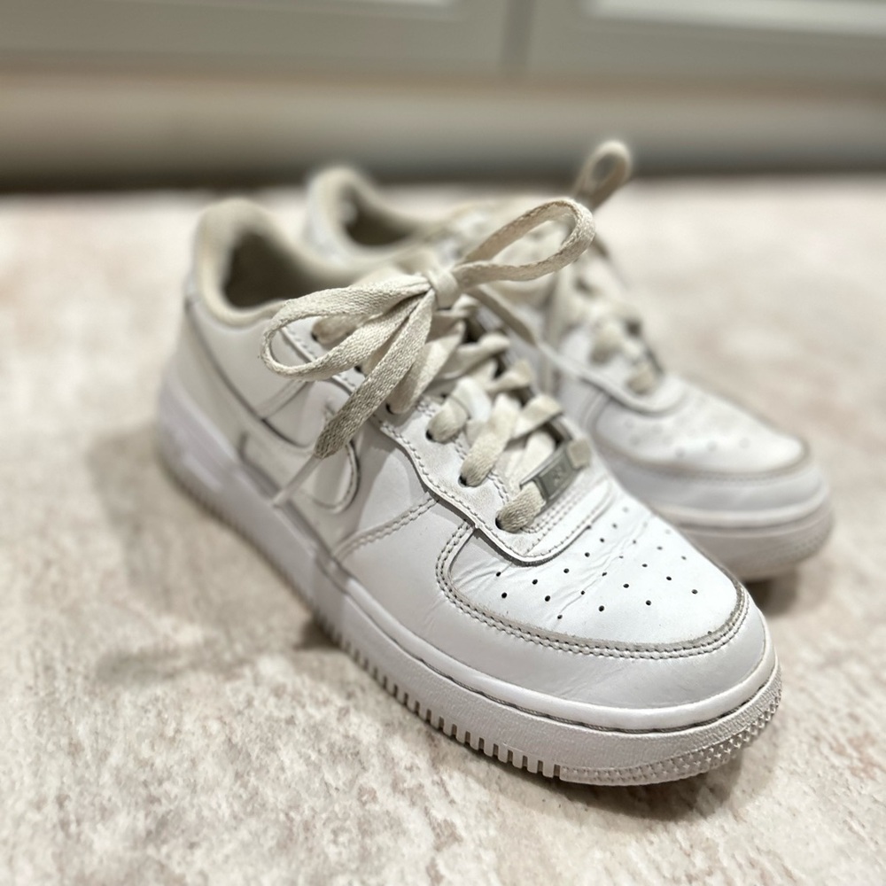White Air Forces 1s 🤍